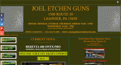 Desktop Screenshot of joeletchenguns.com